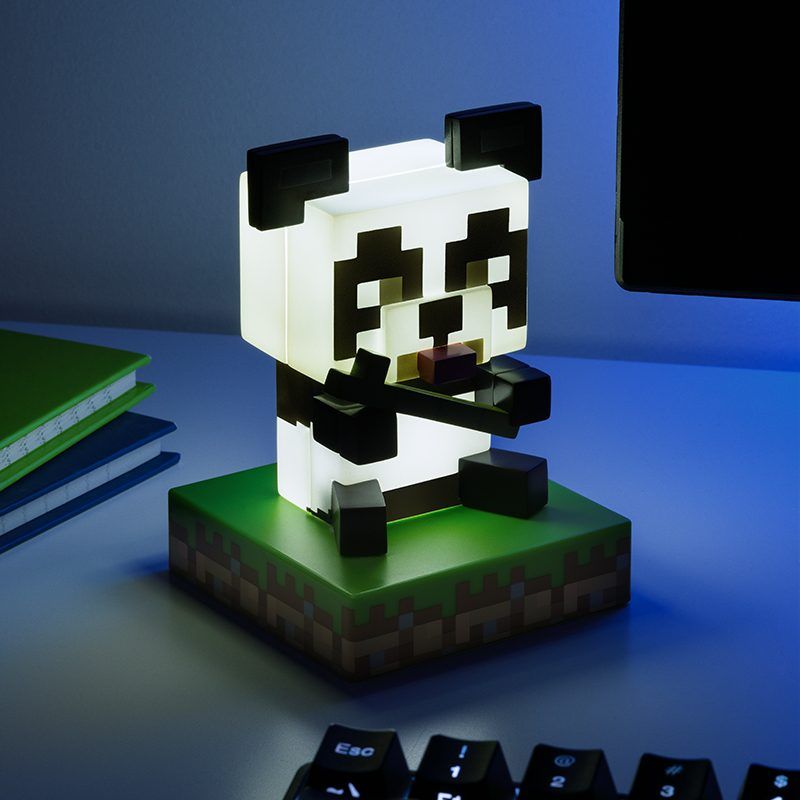 Minecraft Panda Icon Light/Nightlight - 11cm