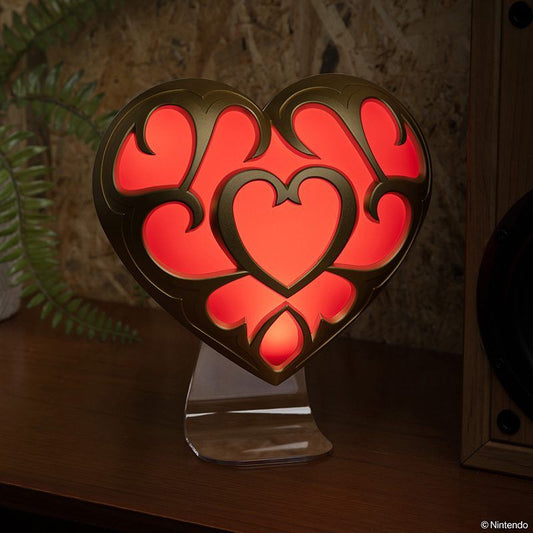 The Legend Of Zelda Heart Container Light/Nightlight - 21.6cm