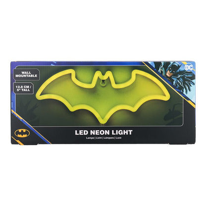 Batman Neon Light Up Bat Logo - 12.8cm