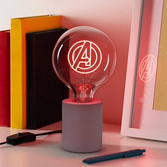 Marvel Avengers Neon Bulb Lamp - 24.3cm