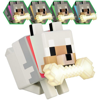 Minecraft Wolf GloBuddies Light/Nightlight - 14.3cm