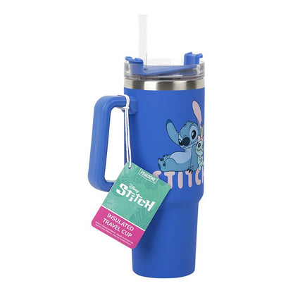 Stitch Insulated Travel Cup W/ Straw - 900ml