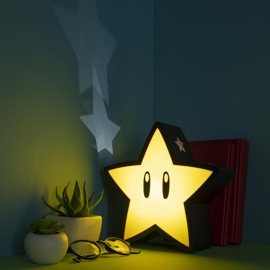 Super Mario Super Star Light/Nightlight - 24.5cm