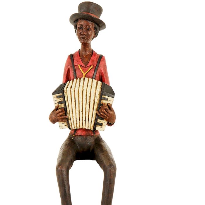 Sitting Jazz Band Squeeze Box Ornament - 40cm