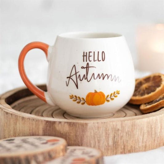 Hello Autumn Bulbus Mug - 500ML