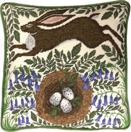 Tapestry Kit, Needlepoint Kit Spring Hare, Bothy Threads