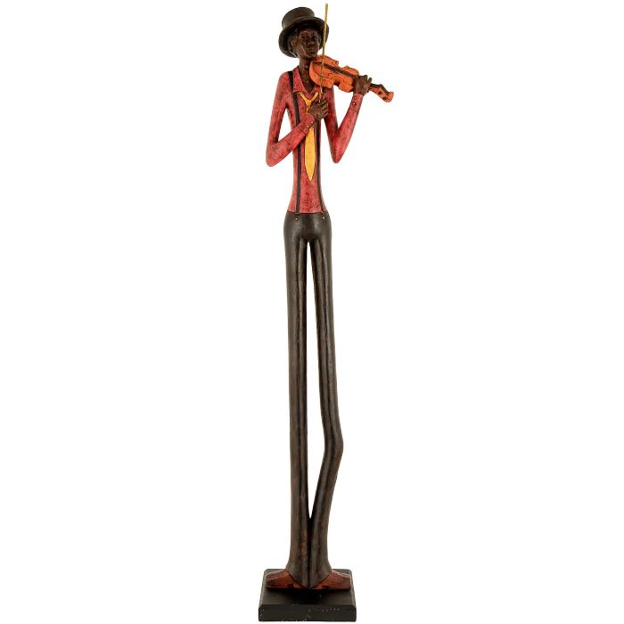 Standing Jazz Band Violinist Ornament - 60cm