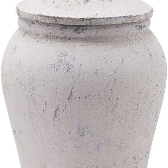 Stone Ginger Jar/Vase - 29cm