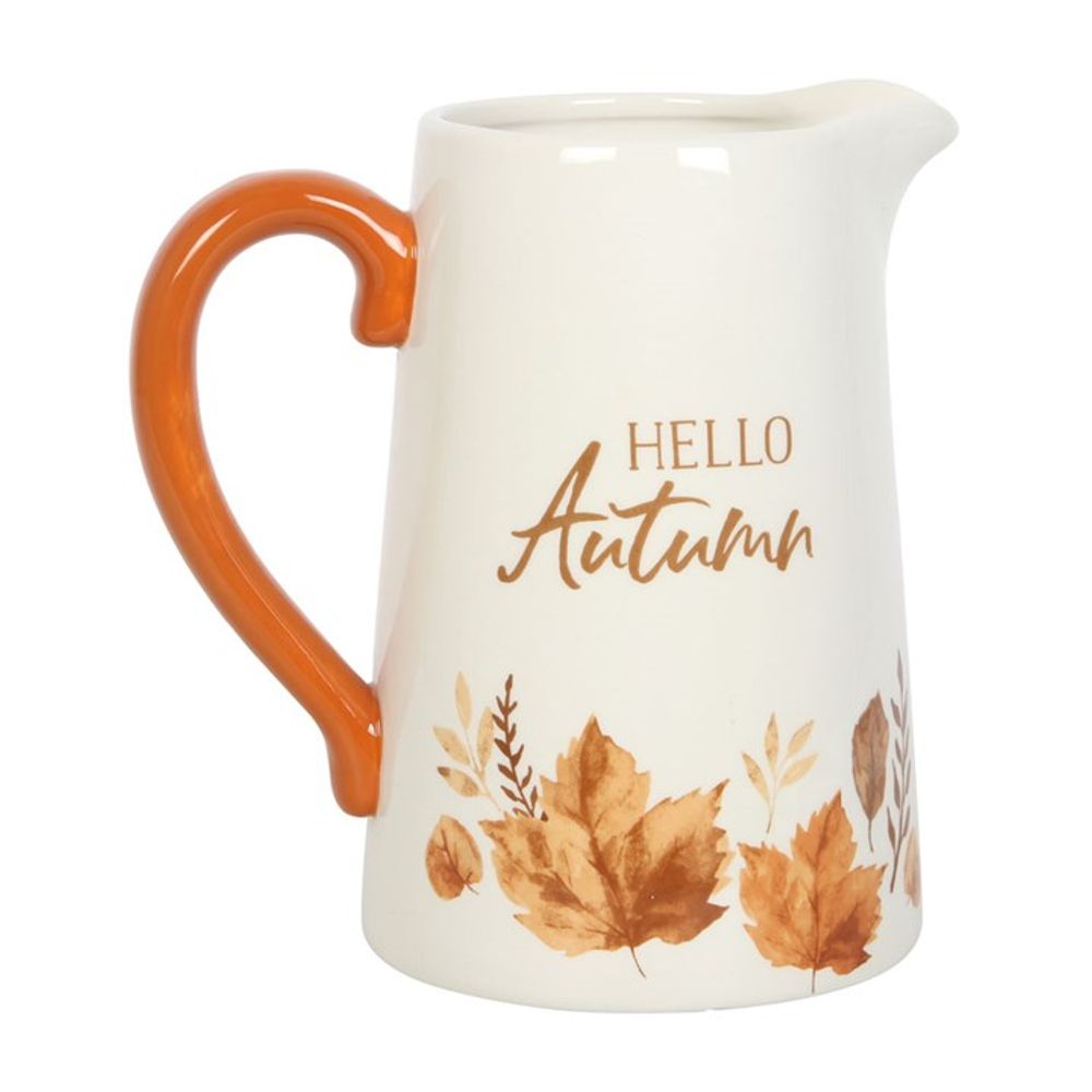 Hello Autumn Ceramic Flower Jug - 17cm