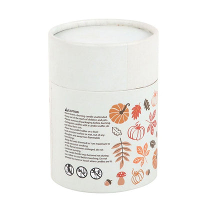 Autumn Leaves Warm Vanilla Scented Candle