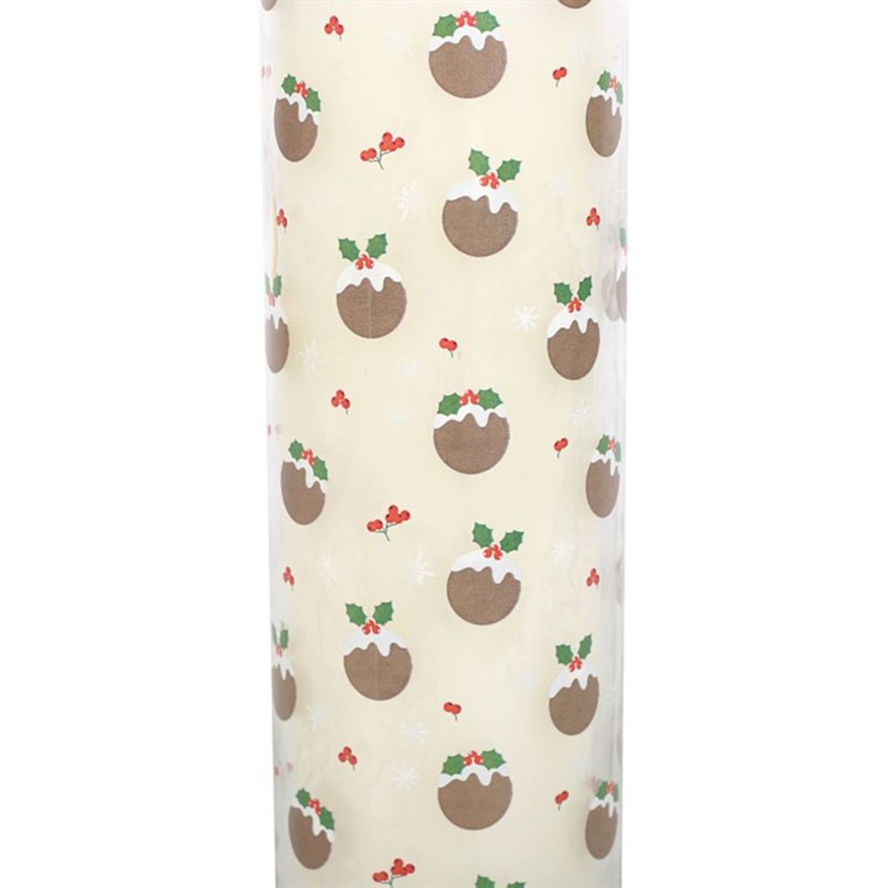 Christmas Pudding Advent Tube Candle