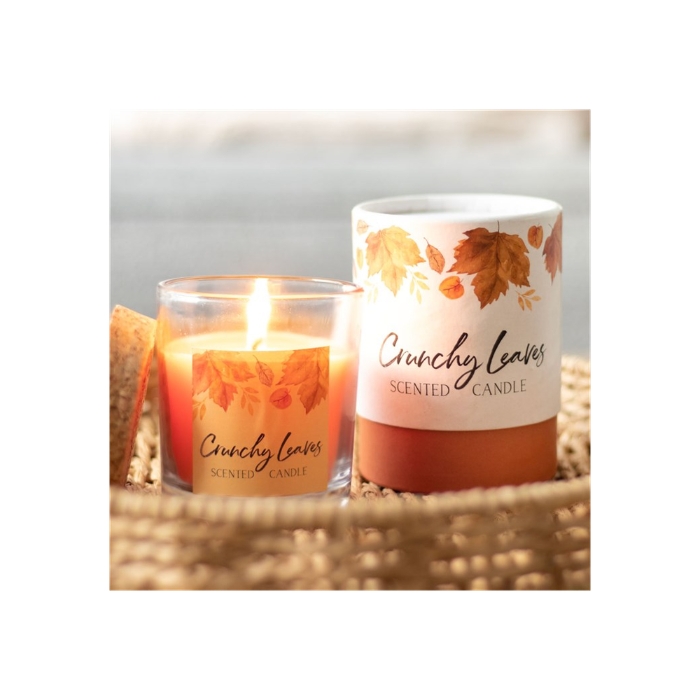 Crunchy Leaves Autumn Scented Candle