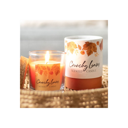 Crunchy Leaves Autumn Scented Candle