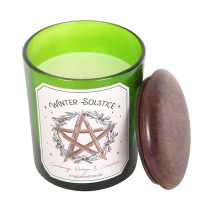 Cranberry, Orange & Cinnamon Scented Candle