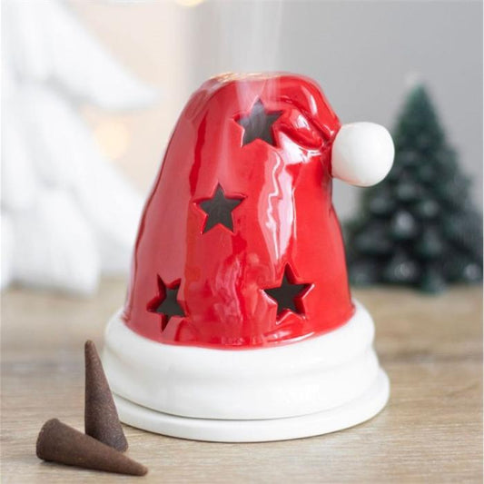 Santa Hat Incense Cone Burner/Tealight Holder