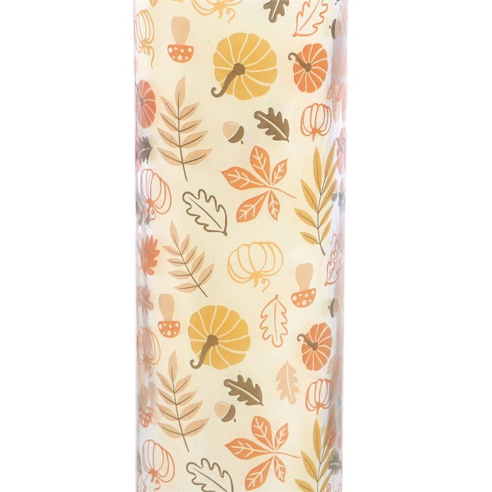 Autumn Leaves Pumpkin Spice Scented Tube Candle