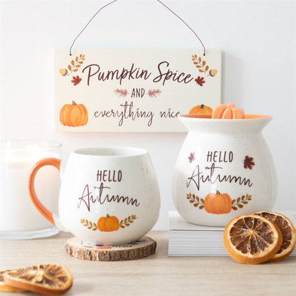 Hello Autumn Bulbus Mug - 500ML