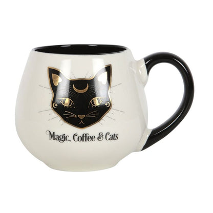 Magic, Coffee & Cats Bulbus Mug - 500ML