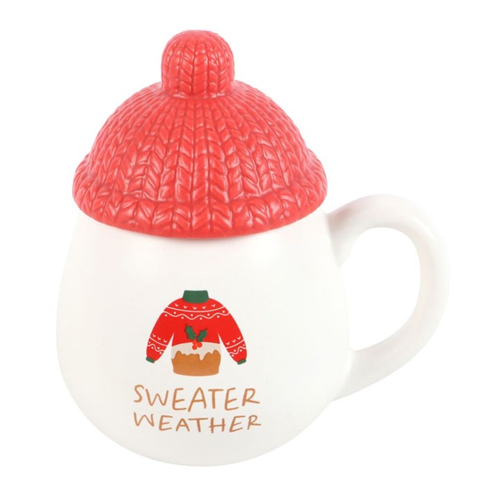 Sweater Weather Lidded Mug - 480ml