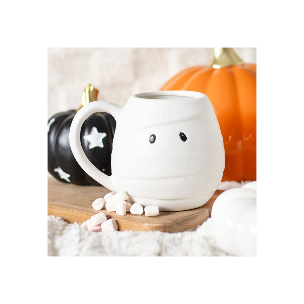 Mummy Shaped Bulbus Mug