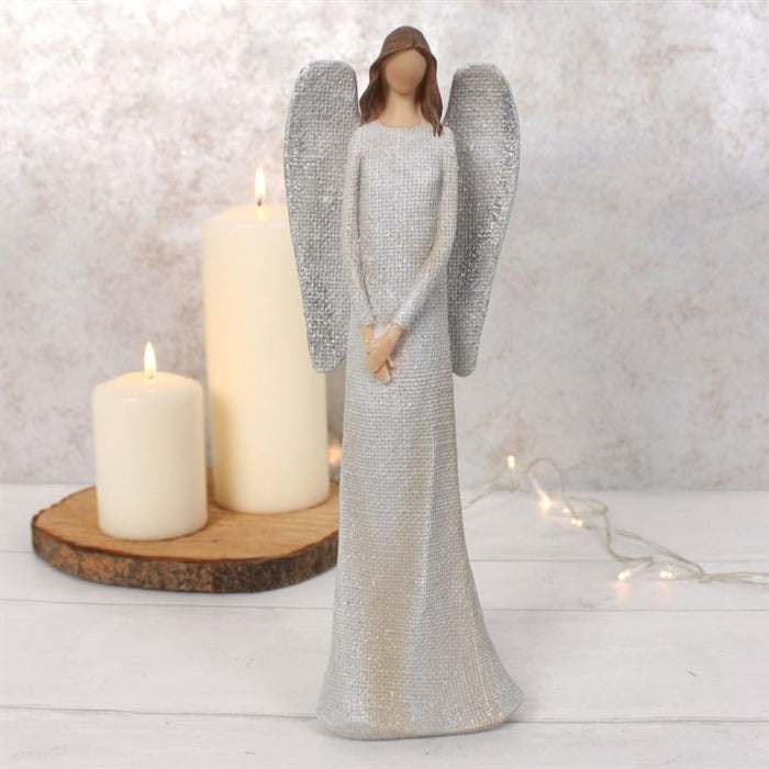 Aurora Large Angel Ornament - 29.5cm