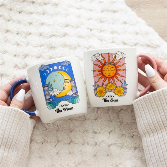 Sun and Moon Celestial Mug Set - Set of 2 - 340ML