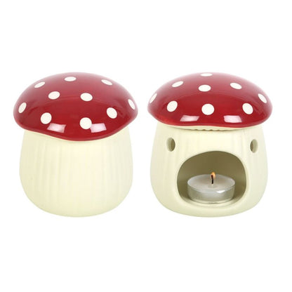 Mushroom Shaped Oil Burner / Tealight Holder