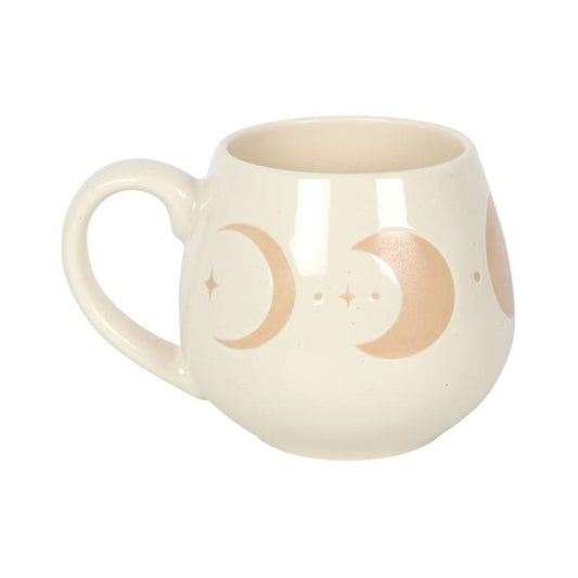 White Moon Phase Bulbus Mug