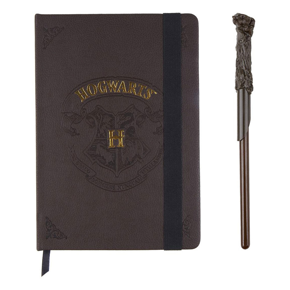 Harry Potter Stationery Set Hogwarts Crest W/ Pen - 22cm