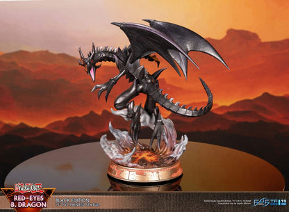 Yu-Gi-Oh! PVC Statue Red-Eyes B. Dragon Black Colour - 33 cm