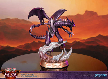 Yu-Gi-Oh! PVC Statue Red-Eyes B. Dragon Purple Colour - 33 cm