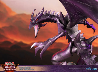 Yu-Gi-Oh! PVC Statue Red-Eyes B. Dragon Purple Colour - 33 cm
