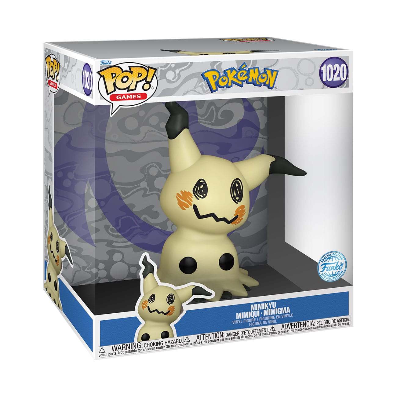 Mimikyu JUMBO Funko POP - Pokemon JUMBO Funko POP 1020