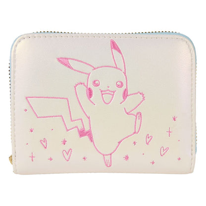Pokemon - Pikachu Zip Around Wallet - White/Pink