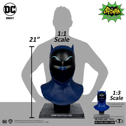 Batman: 1966 - 1/1 Batman Cowl Replica - 53cm